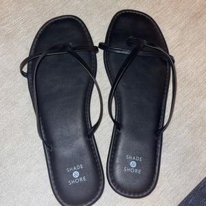 COPY - Black Shade and Shore sandals
